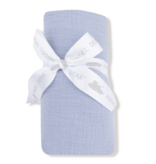 Angel Dear Solid Soft Chambray Swaddle 47x47