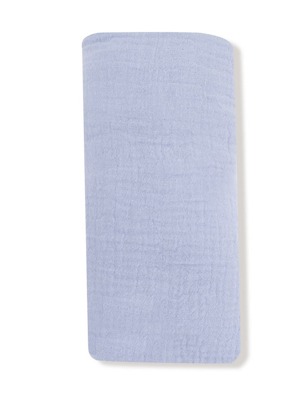 Angel Dear Solid Soft Chambray Swaddle 47x47