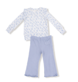 Angel Dear Romi Floral Shirt/ Pant Set