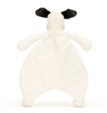 Jellycat Bashful Black & Cream Puppy Comforter CMF4BCP