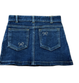 Flowers By Zoe Denim Bow Skirt DSK20
