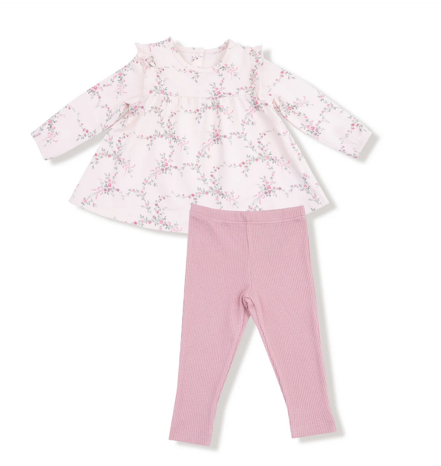 Angel Dear Antoinette Floral  Top/ Legging