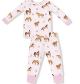 Angel Dear HORSES PINK Loungewear Set