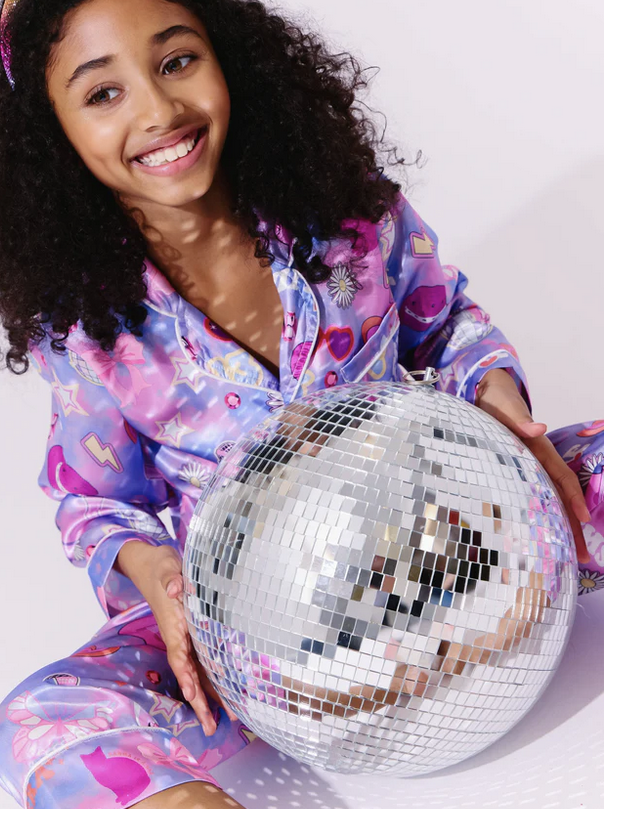 Lola and The Boys Swiftie Lovers Silky Set Lounge