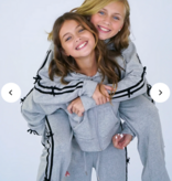 Flowers By Zoe Bow Hoodie FLE99 -MGREY