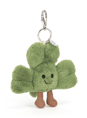Jellycat Amuseables Siofra Shamrock Bag Charm A4SHMBC