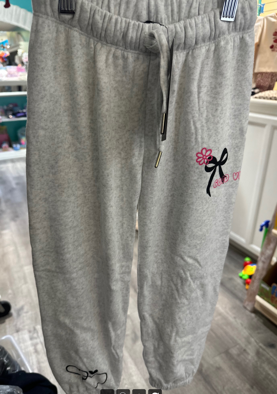 Flowers By Zoe Sweats-Icons Grey FLE91X