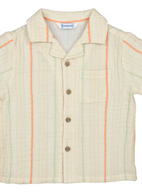 Mayoral 1113 25 S/S Shirt-Stripes