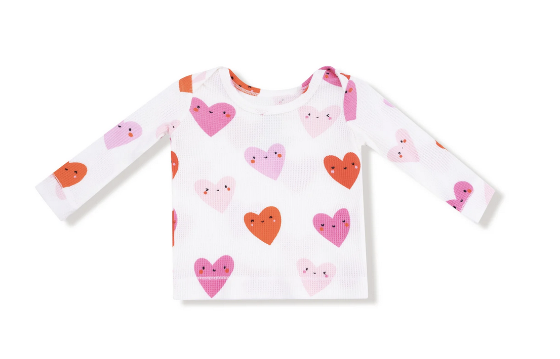 Angel Dear Happy Hearts L/S Loungewear Set