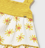 Mayoral 1926 56 Guipur Dress-Yellow