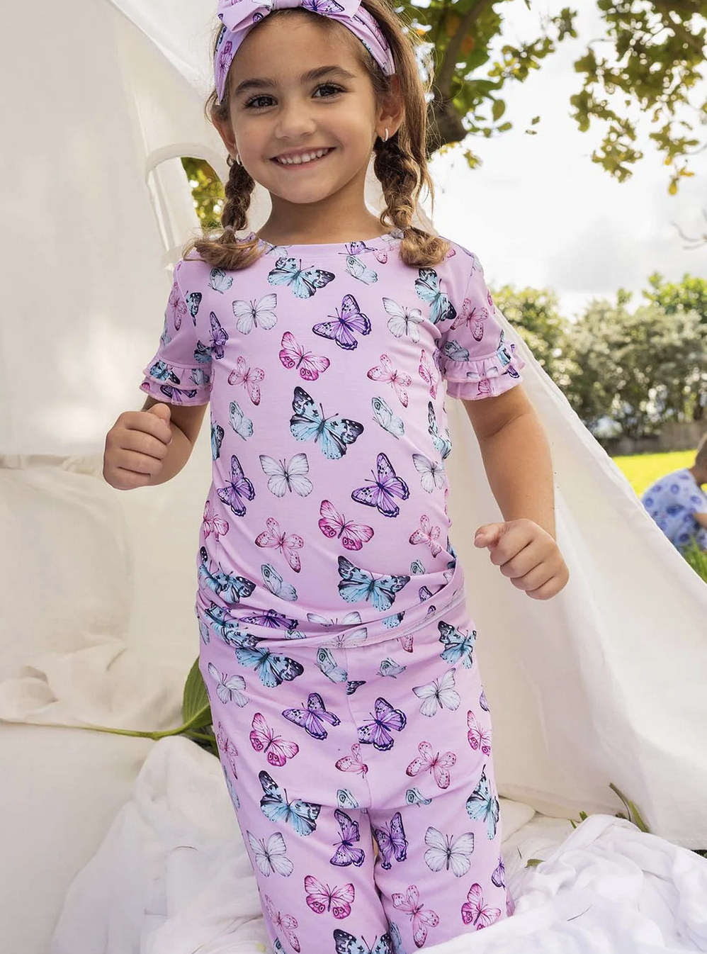 Lev Baby Julie Butterflies Loungewear