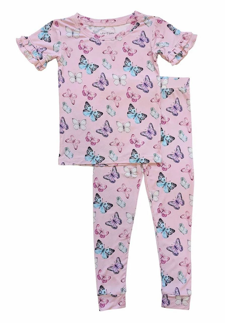 Lev Baby Julie Butterflies Loungewear