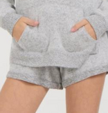 Ocean Drive Kids Hacci Shorts-Grey