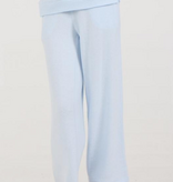 Ocean Drive Kids Hacci Wide Leg Pant-Blue
