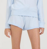 Ocean Drive Kids Hacci Shorts-Blue