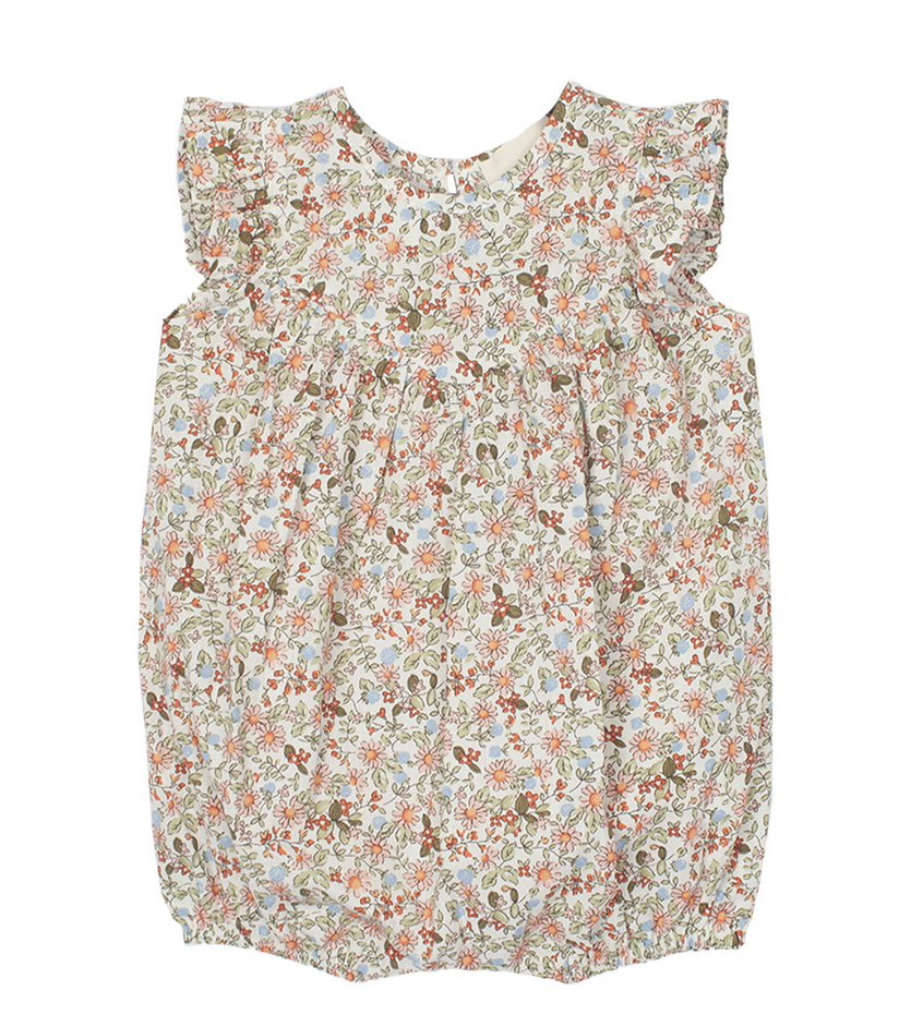 Mabel and Honey Sunset Fields Romper