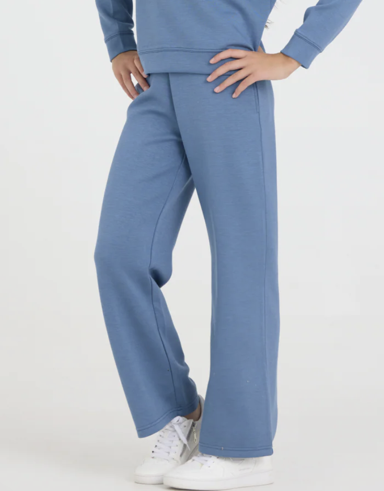 Ocean Drive Kids OD Cloud Fleece Pant-Blue Jean