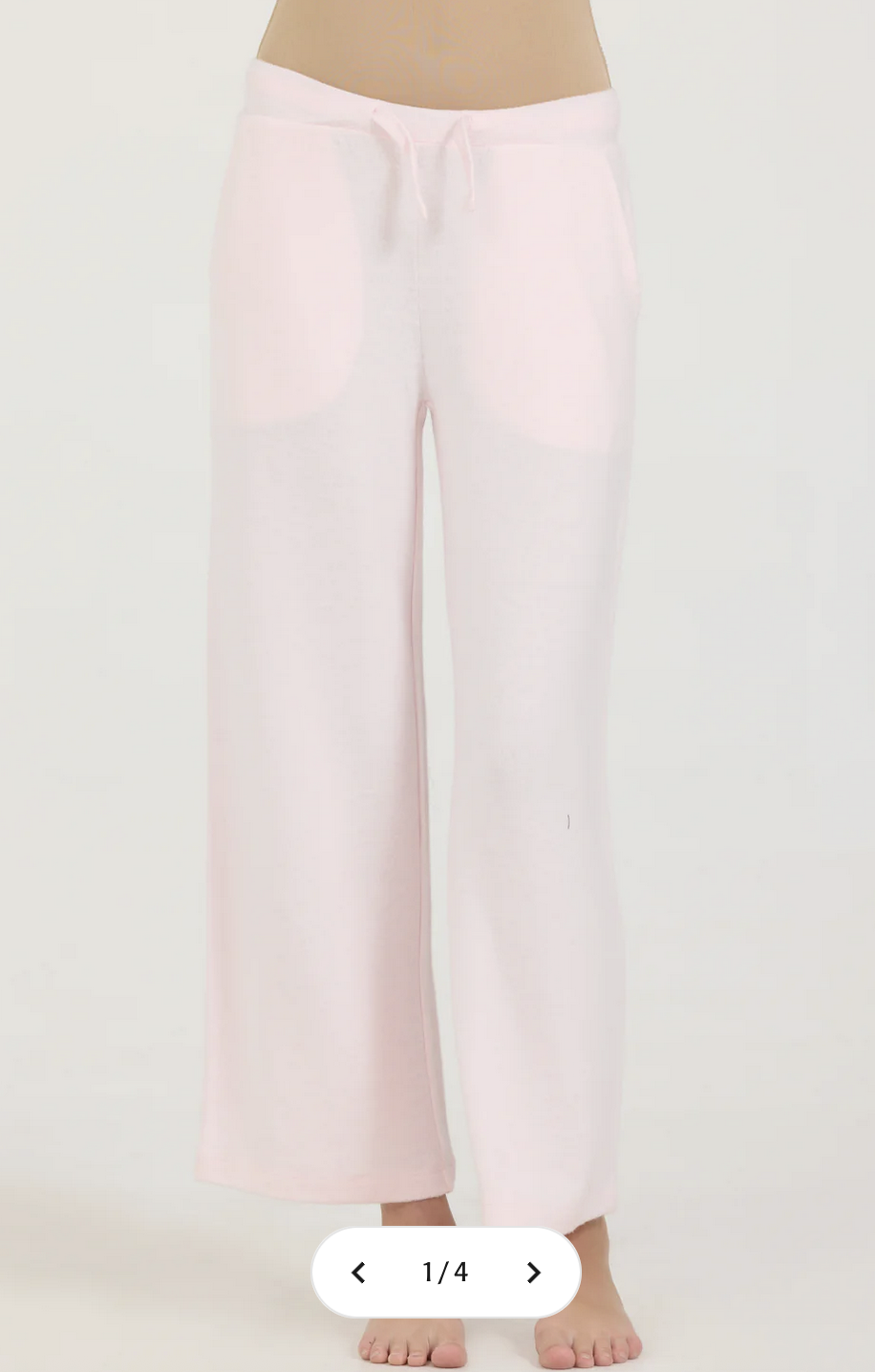 Ocean Drive Kids Hacci Pants-Pink