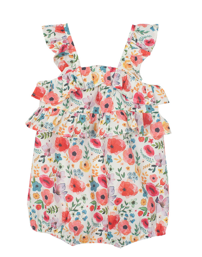 Mabel and Honey Dancing Petals Romper