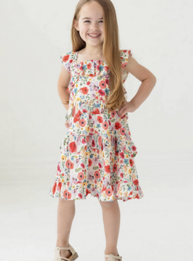 Mabel and Honey DANCING PETALS DRESS