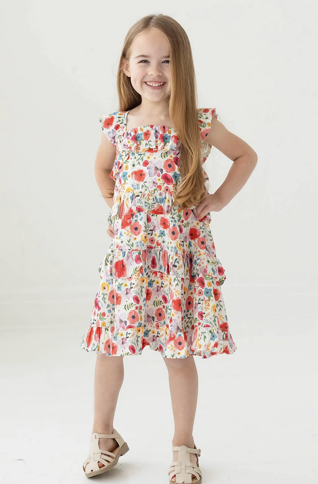 Mabel and Honey DANCING PETALS DRESS