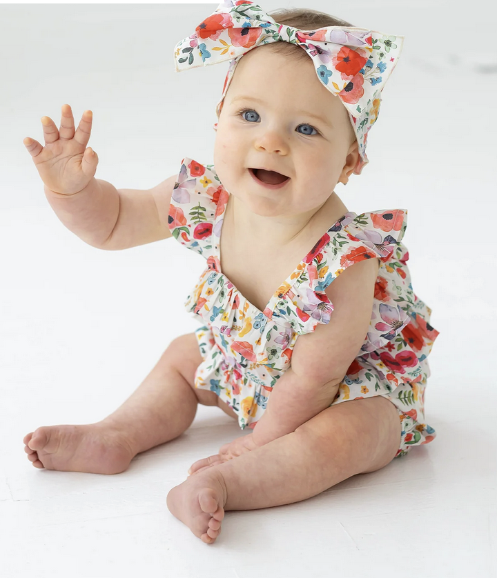 Mabel and Honey Dancing Petals Romper