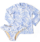 Shade Critters Rash Guard Set-Tropical Blues