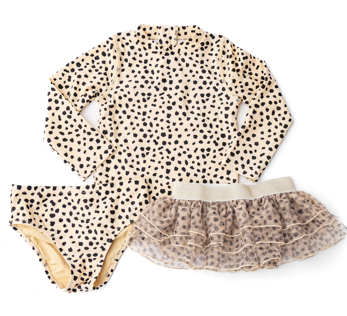 Shade Critters Rashguard Set w/Tutu Dalmation