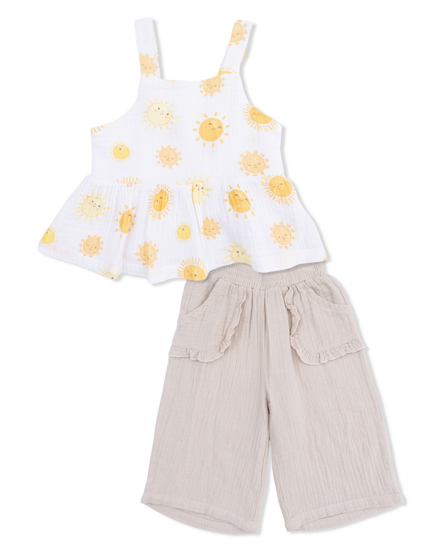 Angel Dear Happy Suns Tank/Pant