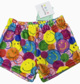 Macaron + Me Plush Shorts-Neon Smiles