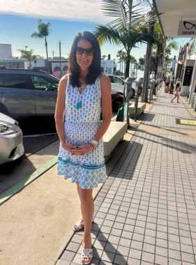 Comfort Authentic 6001 Smocked Cover-up Dress-Sunbrella