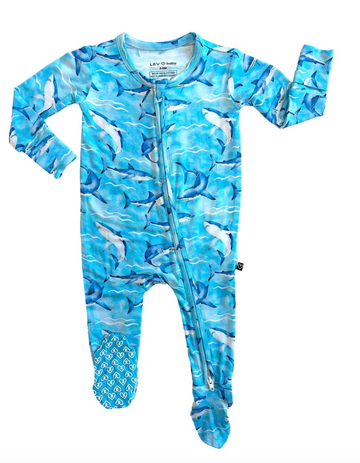 Lev Baby Justin Zippered Footie