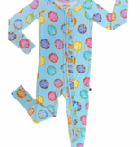 Lev Baby Jenna Ruffled ‘Poppy’™: The Convertible Romper-Sea Shell