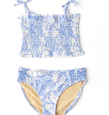 Shade Critters 2pc Smocked Tropical Blues
