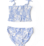 Shade Critters 2pc Smocked Tropical Blues