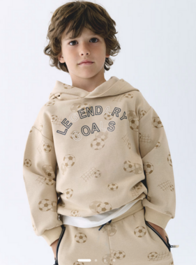 Mayoral 3435 71 Soccer Ball Hoodie
