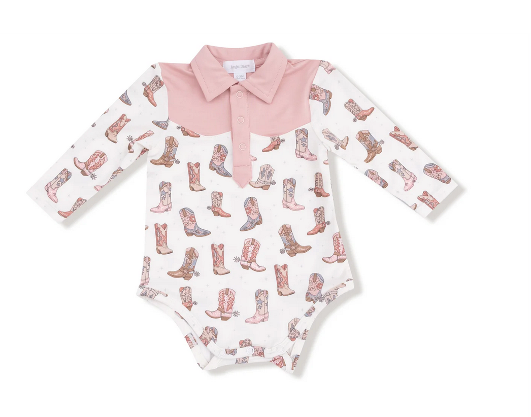 Angel Dear Future Cowgirl - L/S Cowgirl Bodysuit