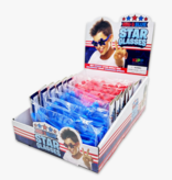 Novelty Brands America Theme Red & Blue Star Sunglasses