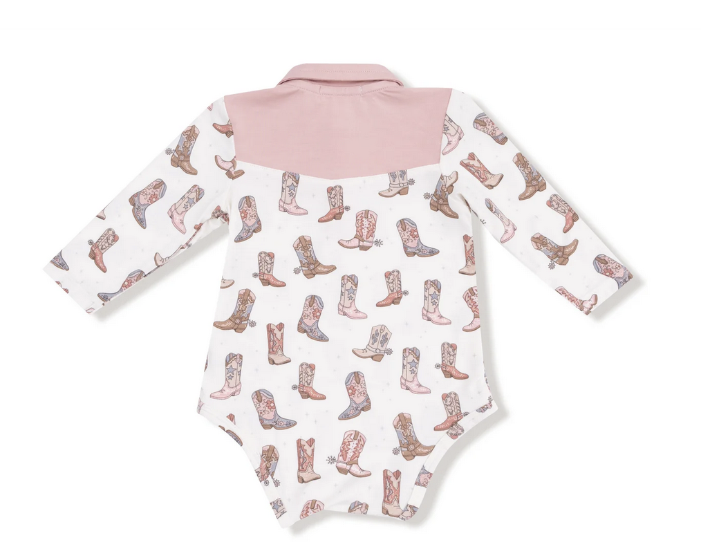 Angel Dear Future Cowgirl - L/S Cowgirl Bodysuit