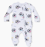 Angel Dear Soccer Balls Playing Soccer Pink 2 ZipFootie