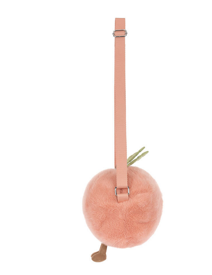 Jellycat Amuseables Peach Shoulder Bag A4PEACHB