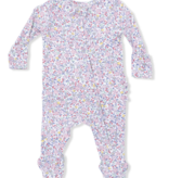 Angel Dear Elizabeth's Garden 2 Way Ruffle Back Zipper Footie