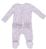 Angel Dear Elizabeth's Garden 2 Way Ruffle Back Zipper Footie