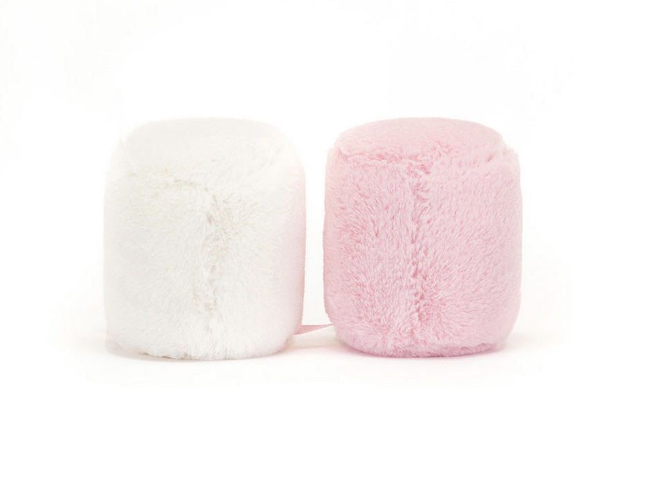 Jellycat Amuseables Pink and White Marshmallows A6MPW