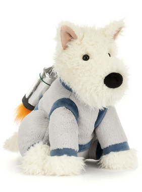 Jellycat Munro Scottie Dog Space Outfit MUN3SPD