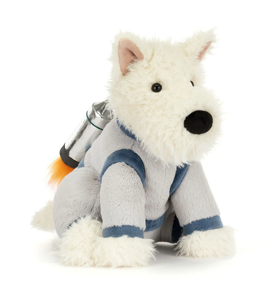 Jellycat Munro Scottie Dog Space Outfit MUN3SPD