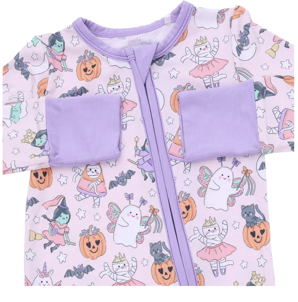 Angel Dear Halloween Monster Dress Up Pink - Convertible Romper