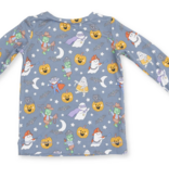 Angel Dear Halloween Monster Dress Up Blue - L/S  Loungewear Set