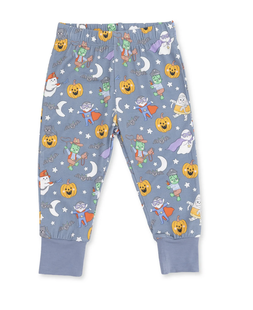 Angel Dear Halloween Monster Dress Up Blue - L/S  Loungewear Set