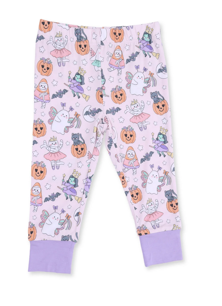 Angel Dear Halloween Monster Dress Up Pink - L/S  Loungewear Set
